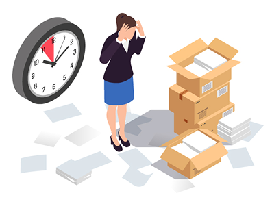 管理・棚卸に手間